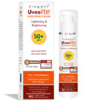 Elegant Uveelite Lightening &   Brightening Sunscreen Cream SPF 50+